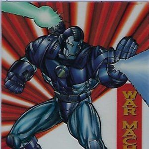 1994 Marvel Universe Trading Card - Suspended Animation - War Machine